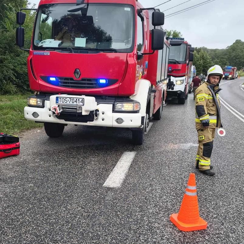 Zdjęcia z miejsca zdarzenia