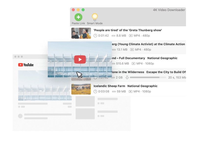 4K Video Downloader Screen