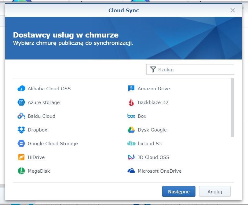 Synology DS1621xs+ - Konfiguracja etap 8