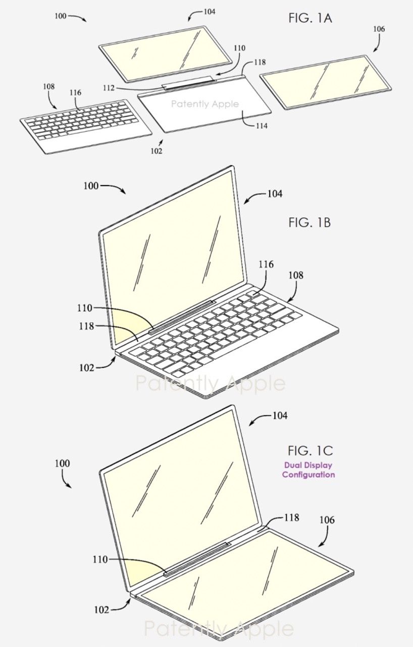 MacBook z odłączaną klawiaturą