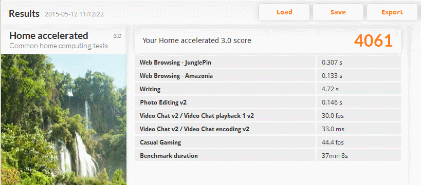 PC Mark 8 - Home Accelerated