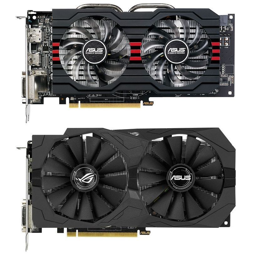 ASUS Radeon RX 470 DirectCU OC i ROG Strix OC - porównanie