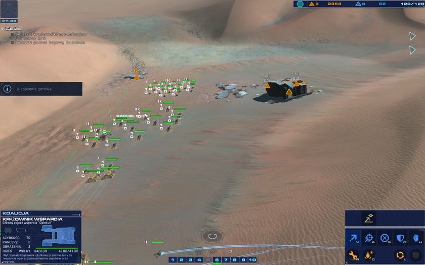 Homeworld: Deserts of Kharak -  grupowanie jednostek