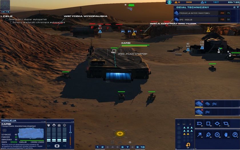 Homeworld: Deserts of Kharak - zabezpieczanie obszaru wykopalisk