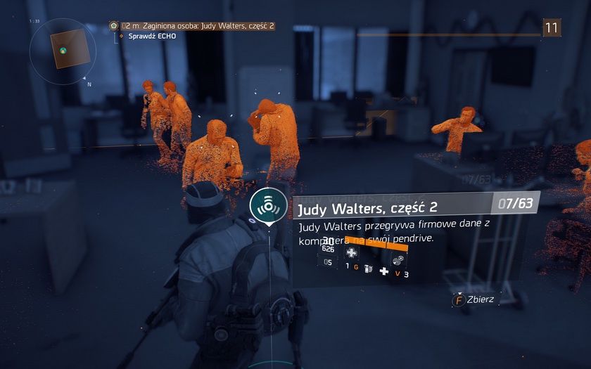 The Division - echo w czasie jednej z misji