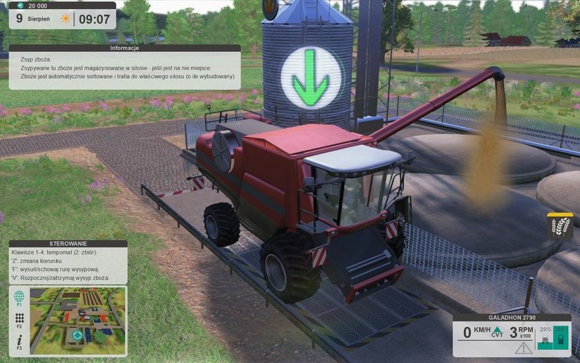 Polska Farma 2017 - zsyp zboża