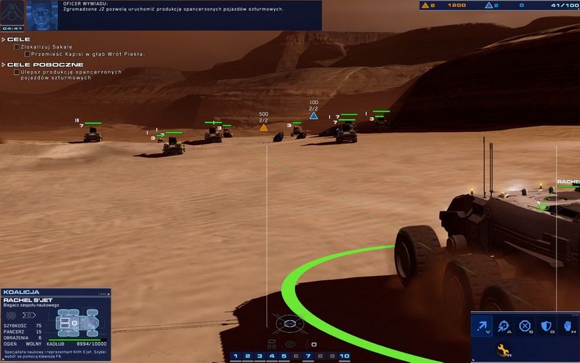 Homeworld: Deserts of Kharak - dość słabej jakości tekstury