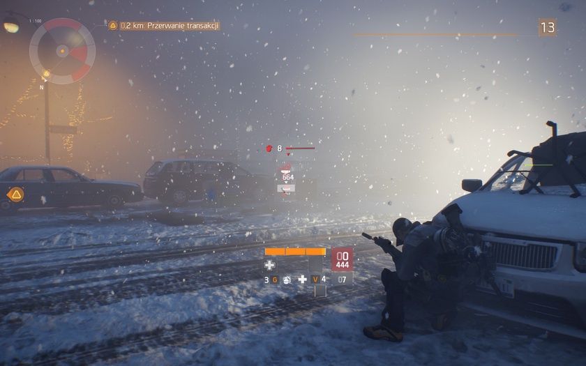The Division - niezły efekt śnieżycy