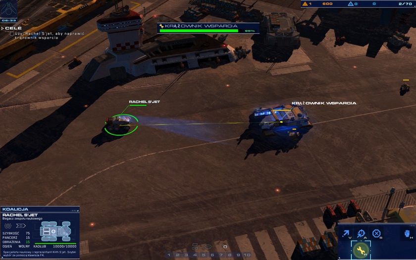 Homeworld: Deserts of Kharak - krążownik wsparcia