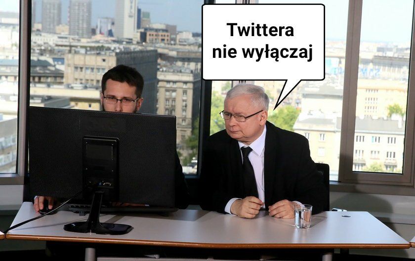 Awaria Facebook - mem