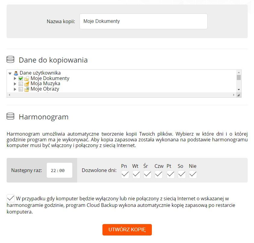 Tworzenie kopii