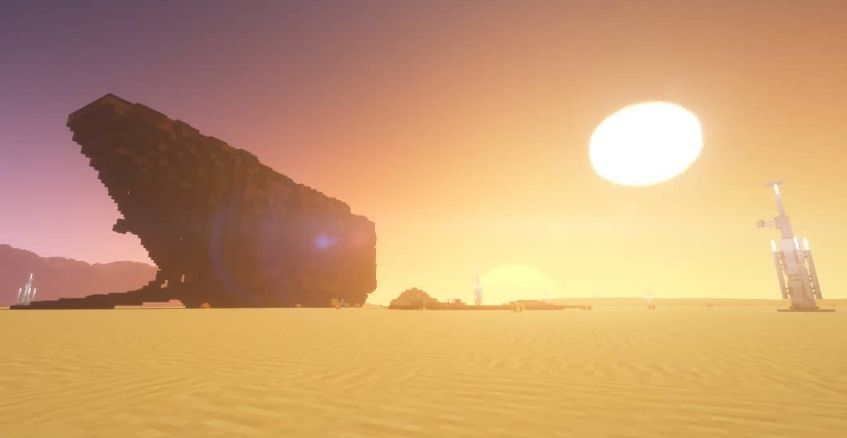 Tatooine w Minecraft