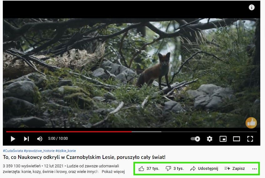 wtyczka Return YouTube Dislike