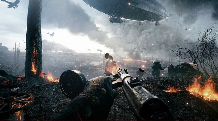 Realizm w Battlefield 1 - walka