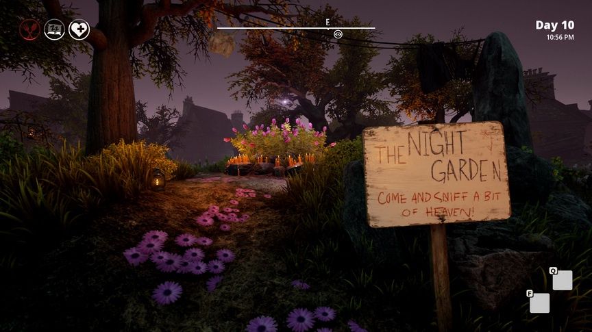 We Happy Few - nocny ogród
