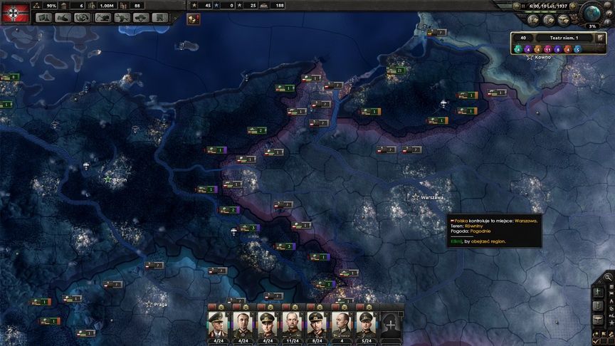 Hearts of Iron IV - układ dywizji