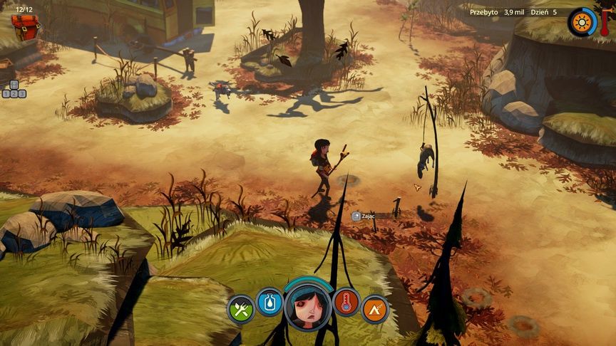 The Flame in the Flood - złapany w sidła zając