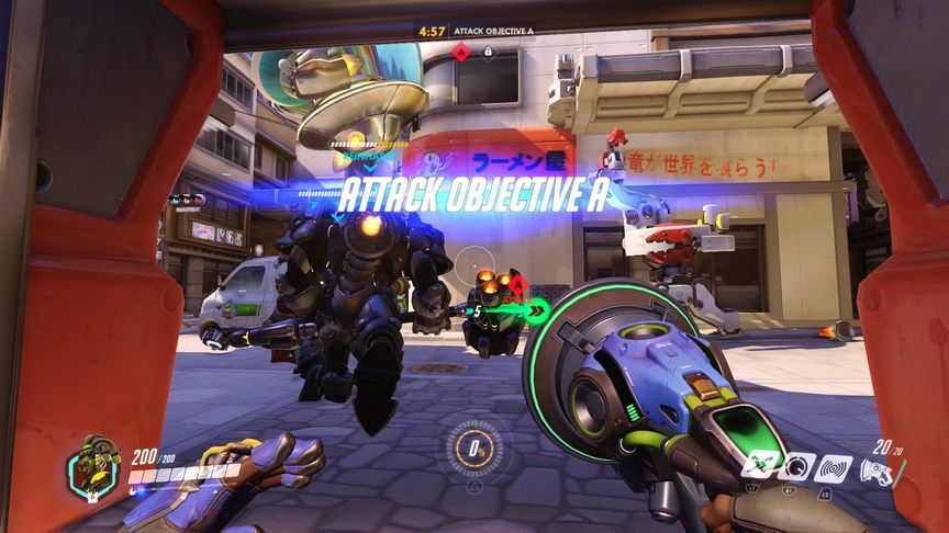 Overwatch - cel: zająć punkt A