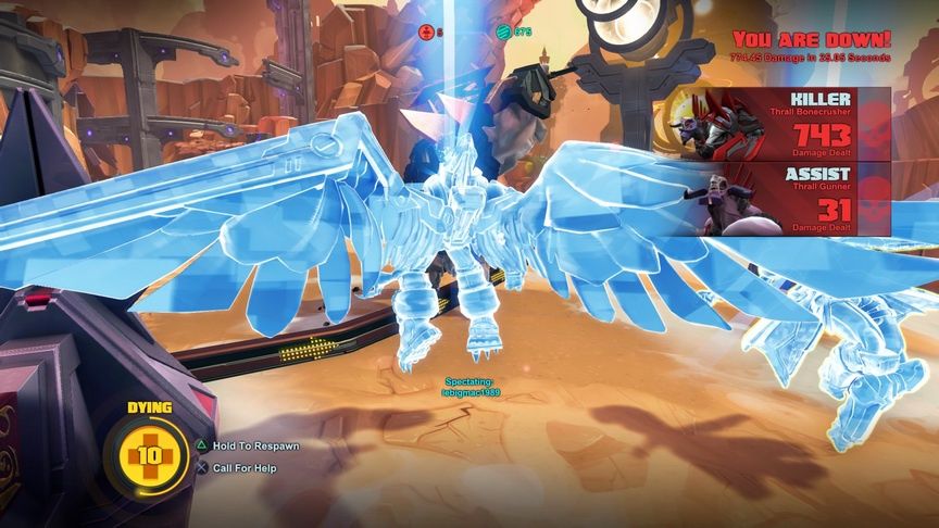 Battleborn - śmierć na polu bitwy