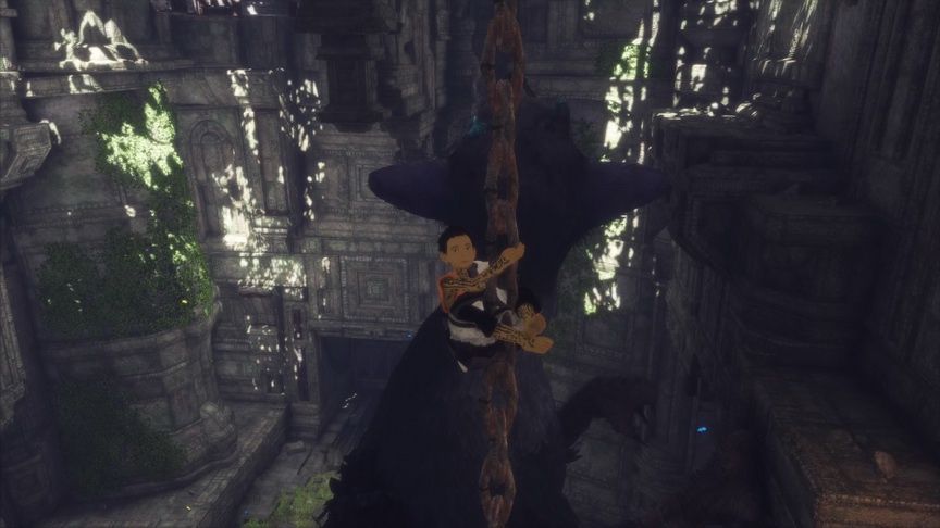 The Last Guardian - wisząc na łańcuchu