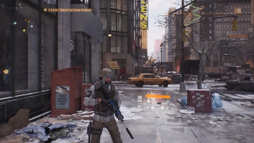 The Division beta - opustoszały Nowy Jork