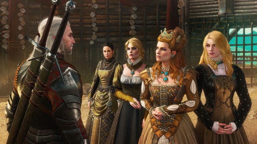 Wiedźmin 3: Krew i Wino - dwór Toussaint