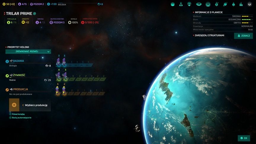 Master of Orion: Revenge of Antares - kolonia Trilarian
