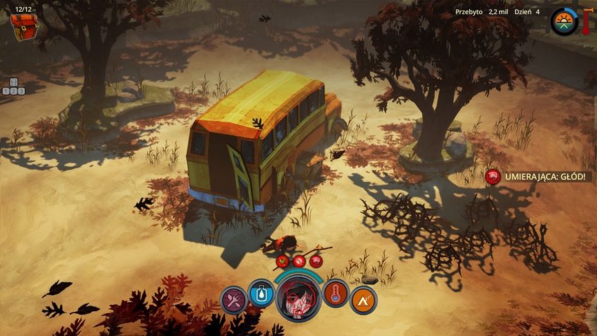 The Flame in the Flood - śmierć z głodu