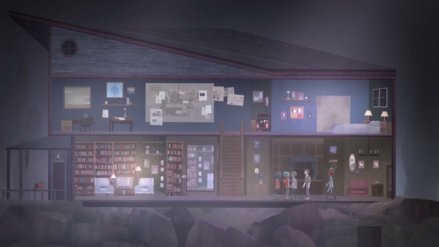 Oxenfree - grupa przyjaciół