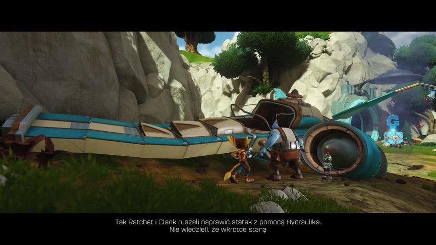 Ratchet &amp; Clank - naprawa statku