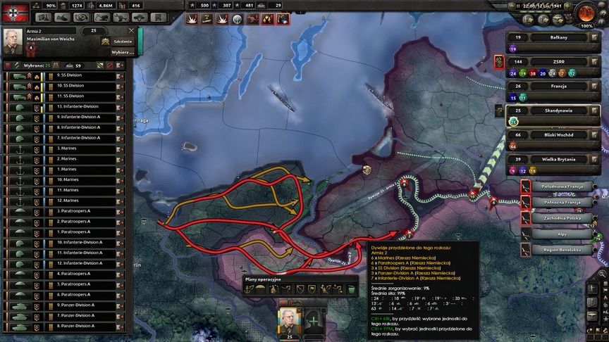 Hearts of Iron IV - dalsze cele operacyjne