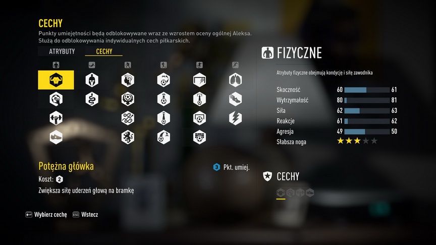 FIFA 17 - drzewko umiejętności