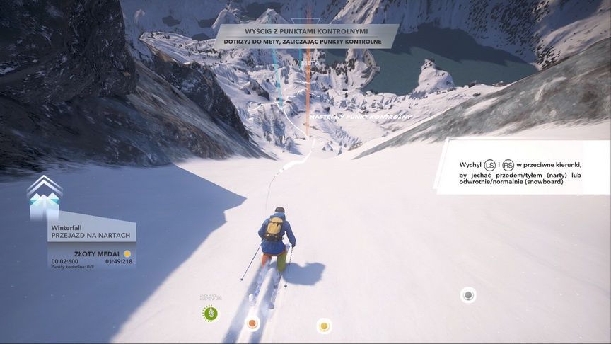 Steep - zjazd na nartach