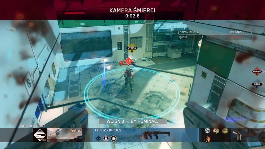 Call of Duty: Infinite Warfare - kamera śmierci
