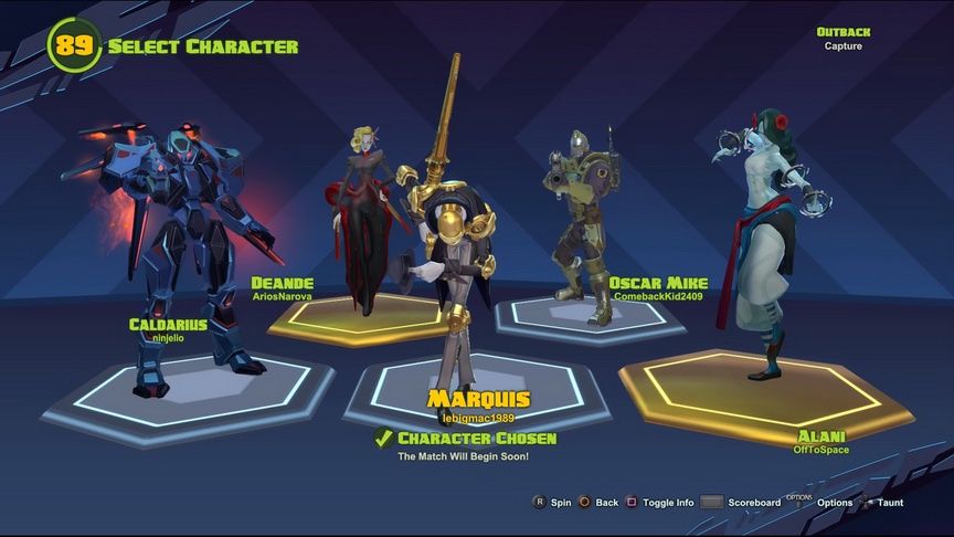 Battleborn - wybór postaci