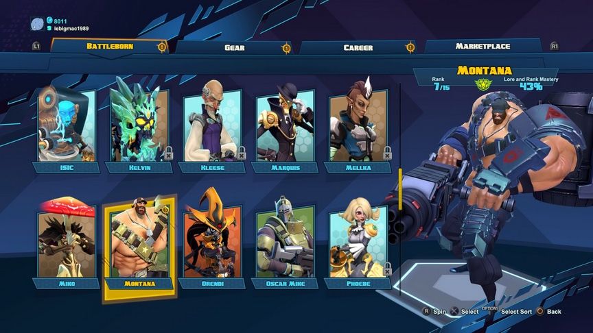 Battleborn - pula dostępnych postaci
