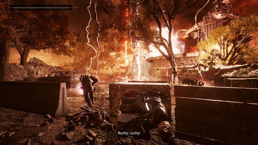 Gears of War 4 - burza elektryczna