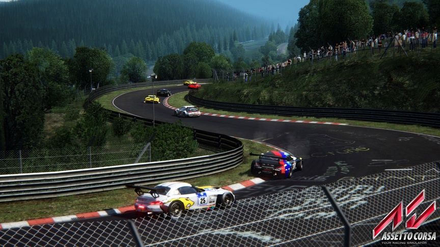 Assetto Corsa - pokonywanie zakrętów