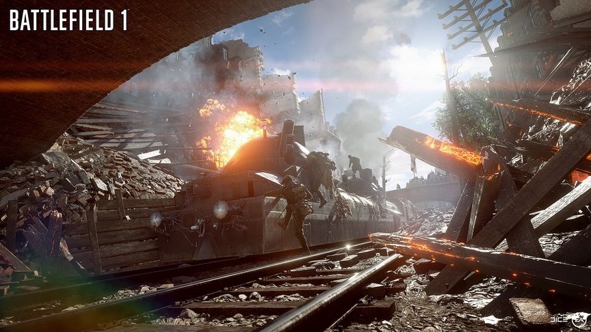 Battlefield 1 - mapa Amiens