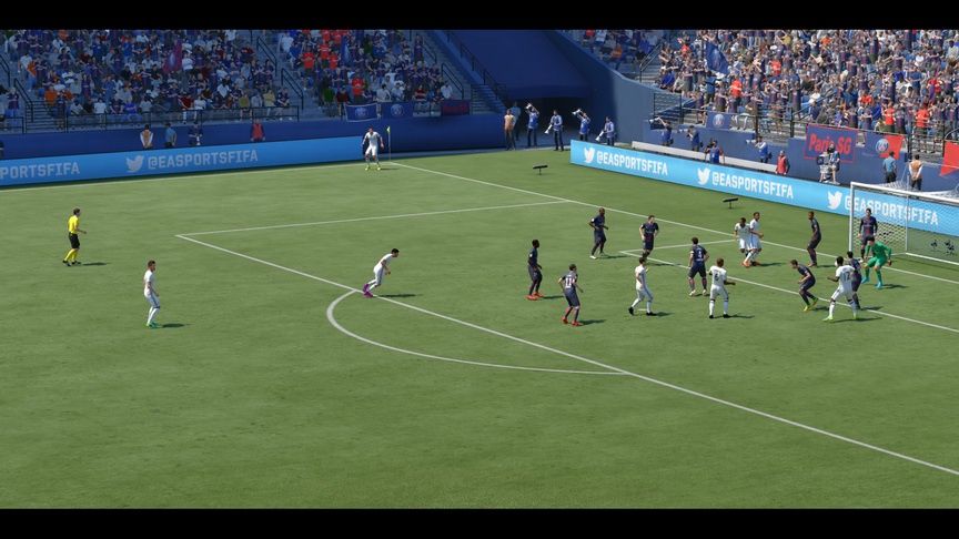 FIFA 17 - rzut rożny