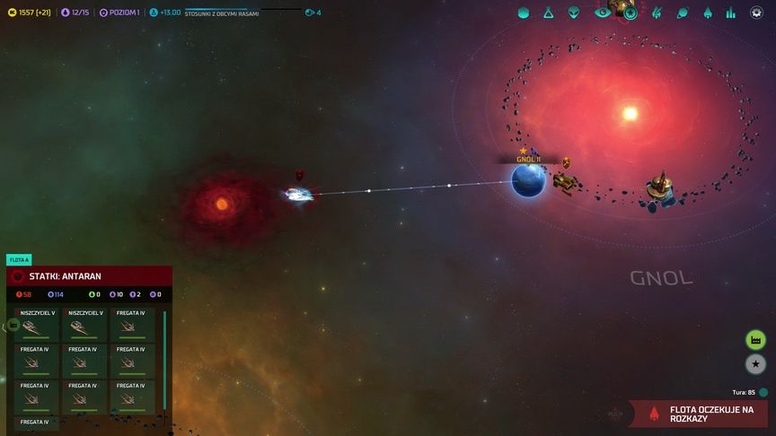 Master of Orion: Revenge of Antares - atak Antaran