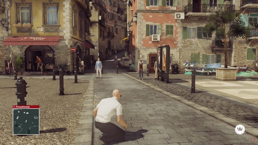 Hitman - zwrócenie na siebie uwagi