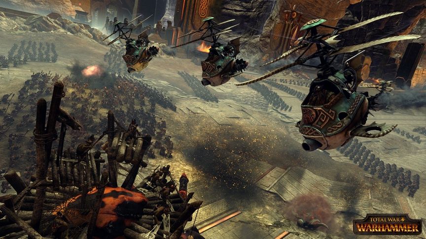 Total War: Warhammer - latające jednostki kransoludów