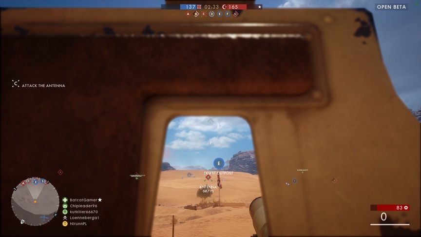 Battlefield 1 - ostrzał artyleryjski