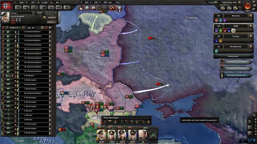 Hearts of Iron IV - atak na ZSRR