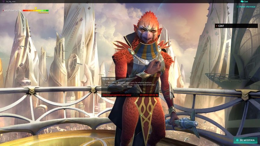 Master of Orion - wypowiedzenie wojny