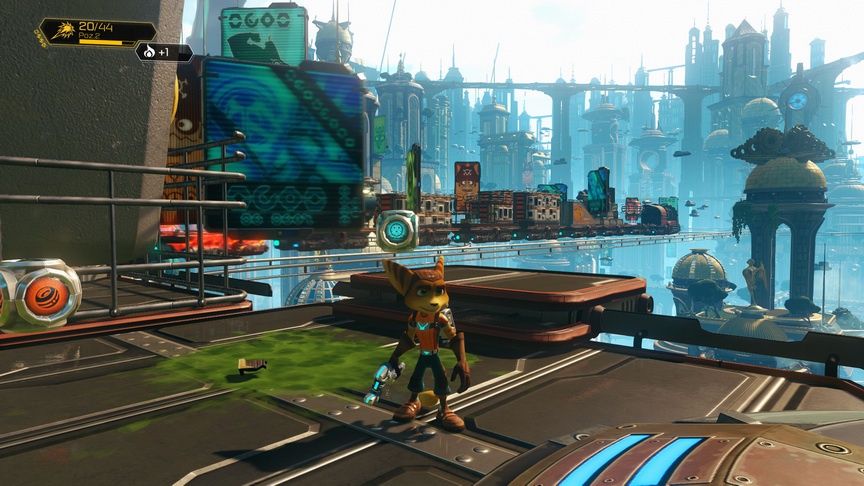 Ratchet &amp; Clank - zachwycająca oprawa wizualna