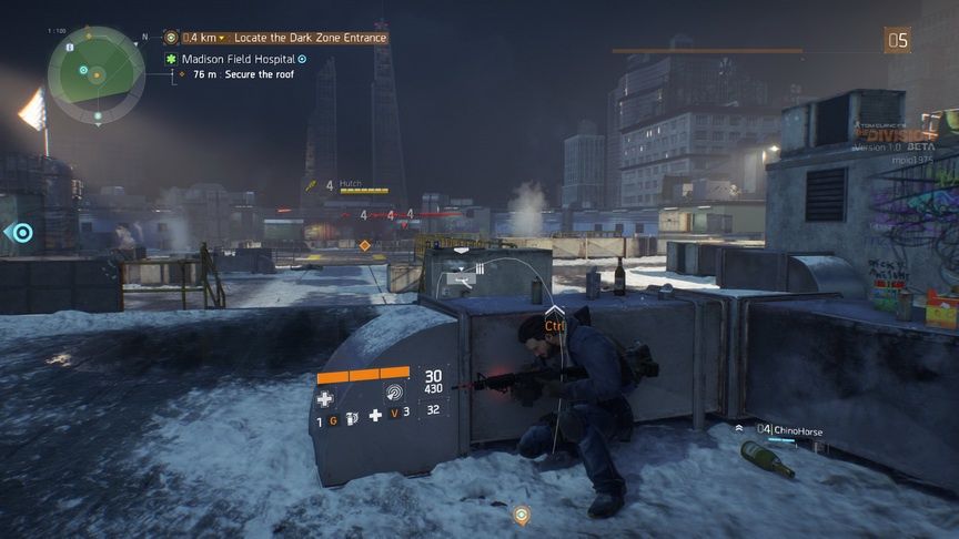 The Division beta - system osłon