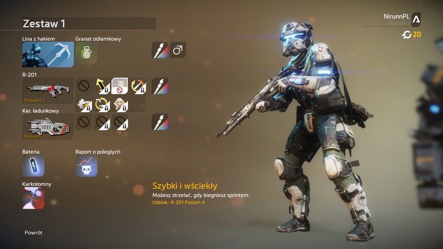 Titanfall 2 - zestaw pilota