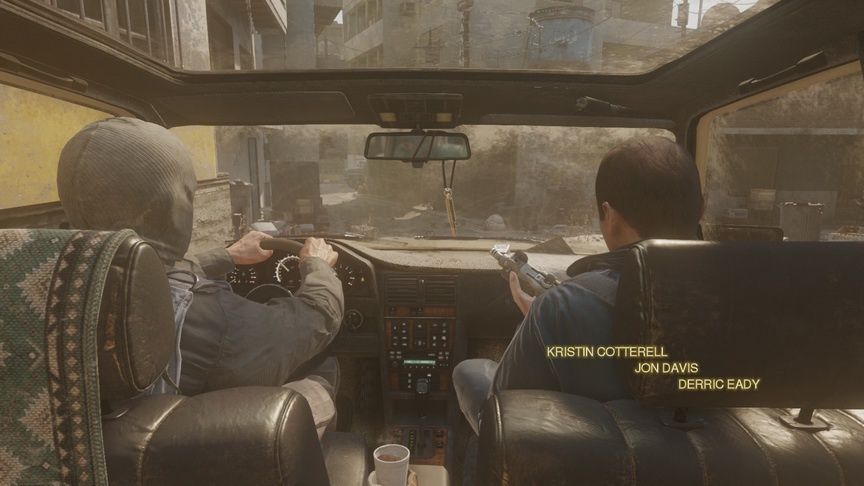 Call of Duty: Modern Warfare Remastered - podróż samochodem